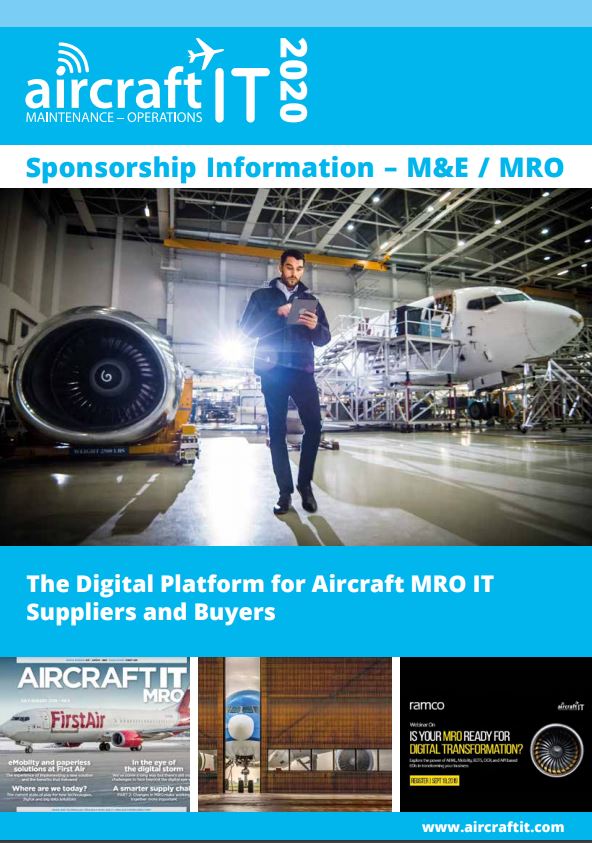 Aircraft IT MRO sponsorship front cover