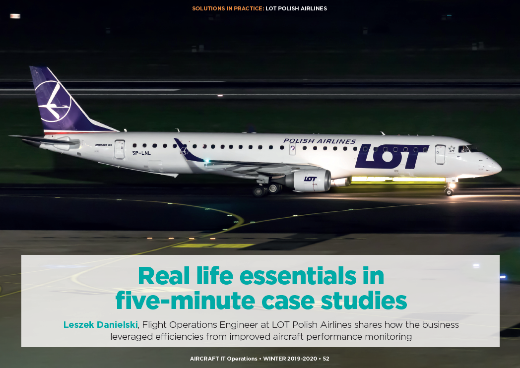 Solutions In Practice LOT Polish Airlines